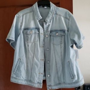 Light blue jean jacket